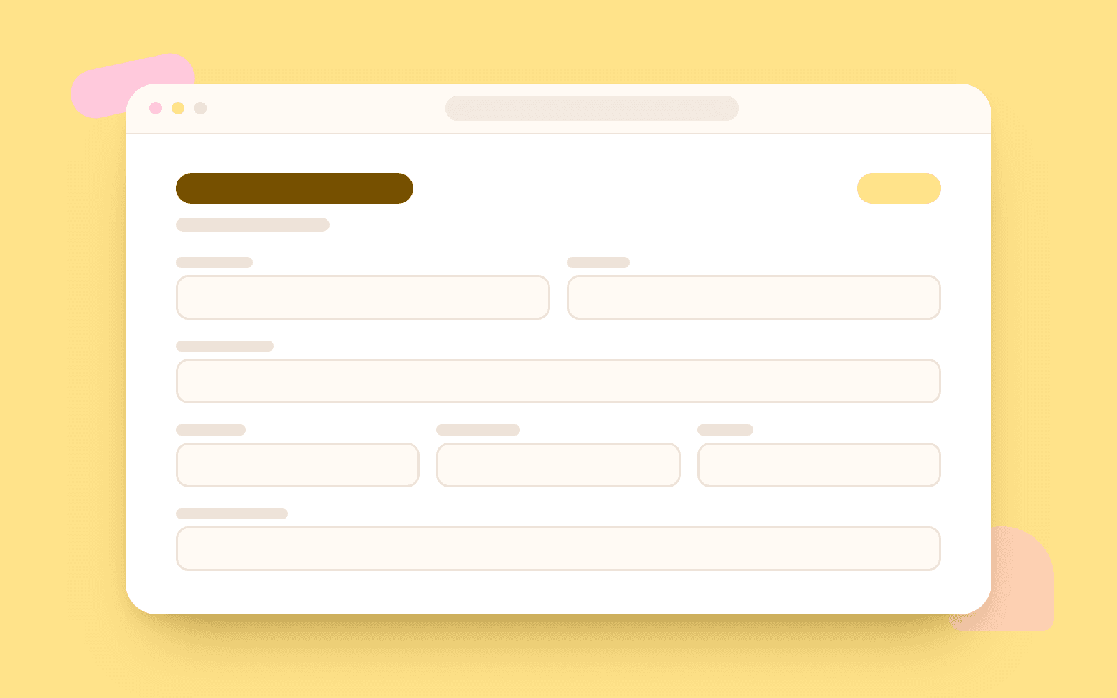 Placeholder tile standing in for the old nine-screen Fintrack onboarding